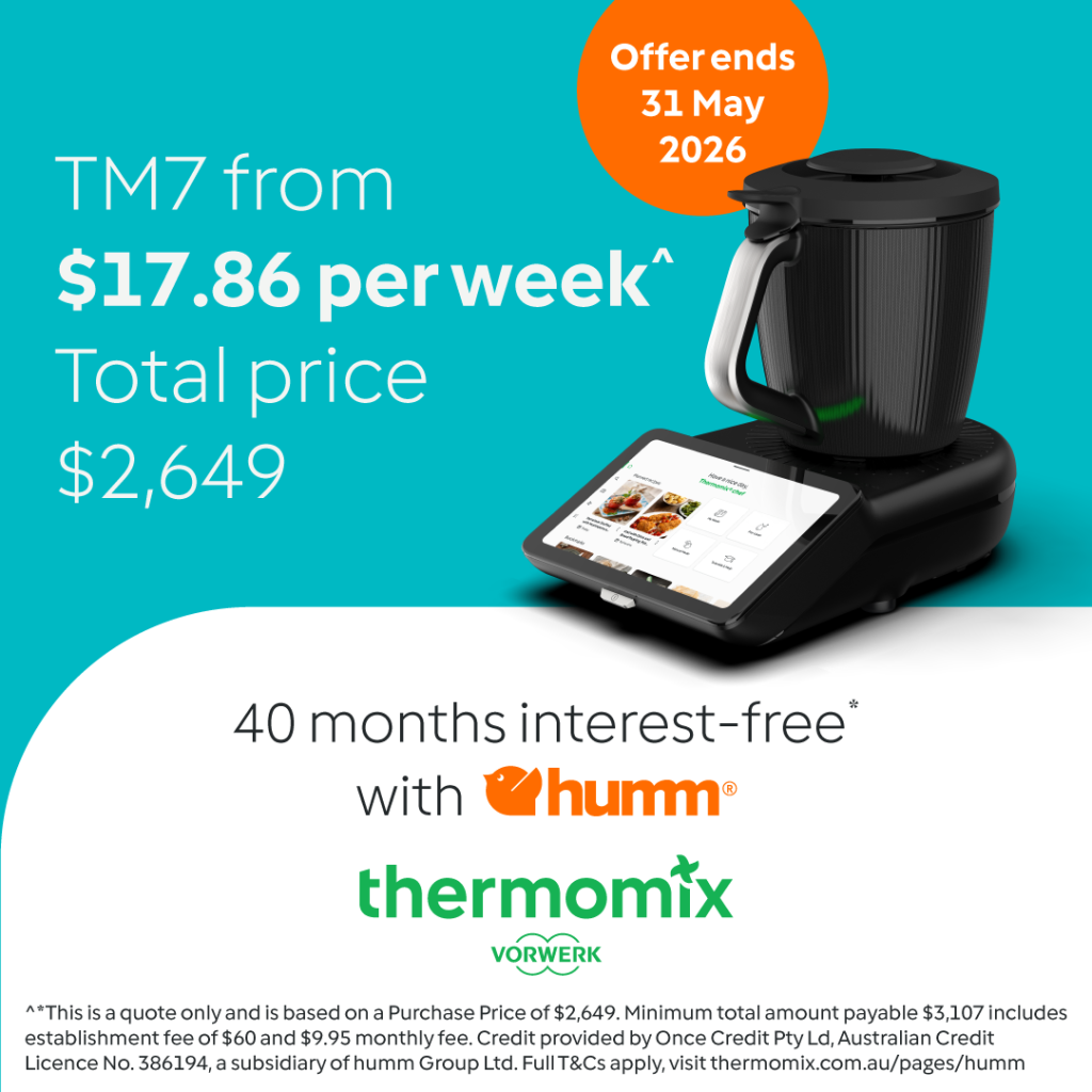 get your thermomix 40 months interest free humm