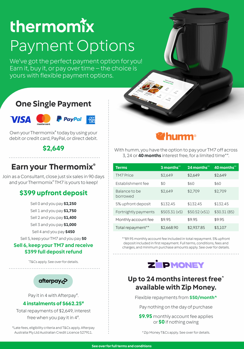 thermomix payment options 1