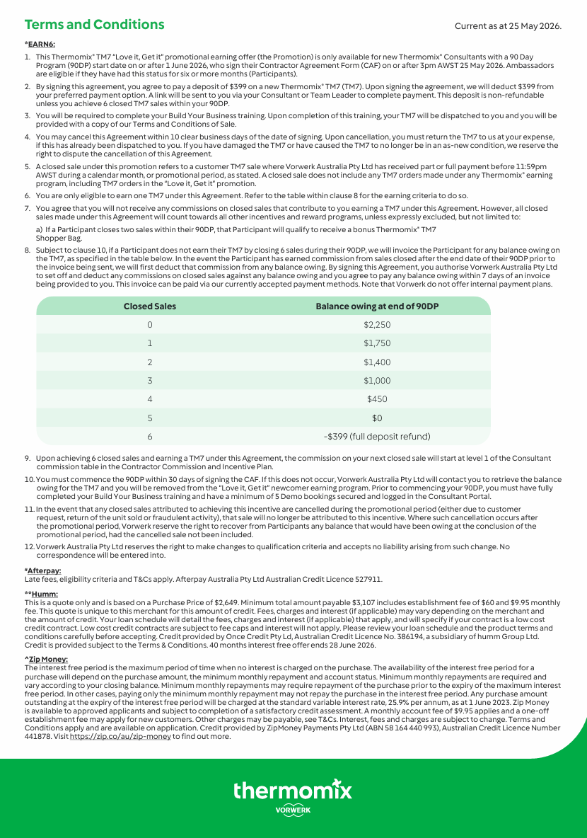 thermomix payment options 2