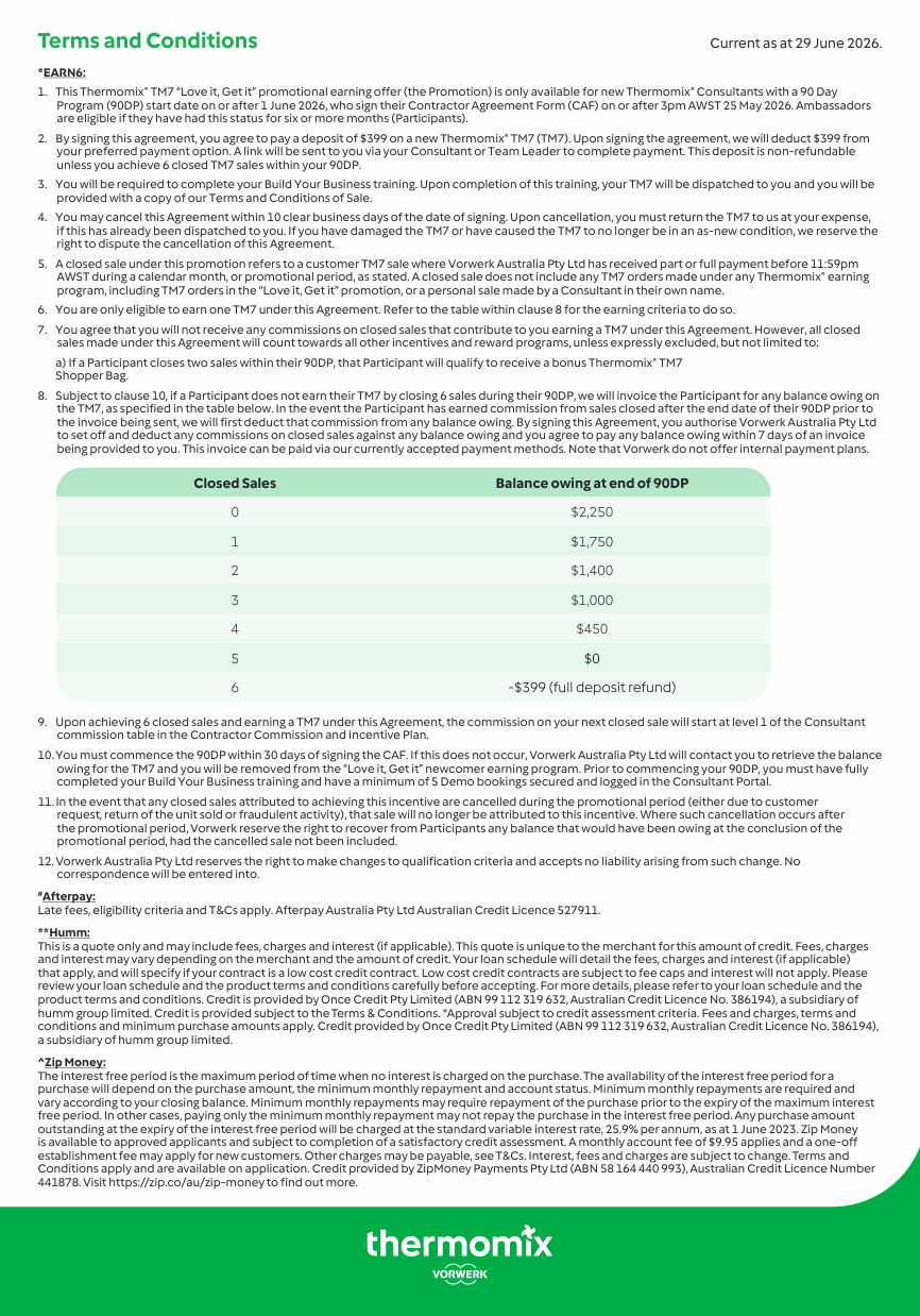 thermomix payment options 2